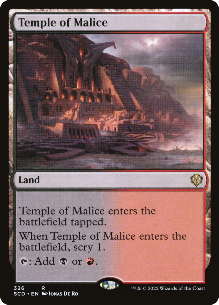 Magic: The Gathering - Temple of Malice - Starter Commander Decks