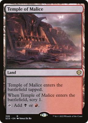 Magic: The Gathering - Temple of Malice - Starter Commander Decks