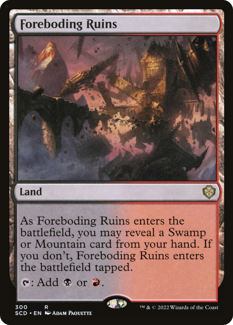 Magic: The Gathering - Foreboding Ruins - Starter Commander Decks