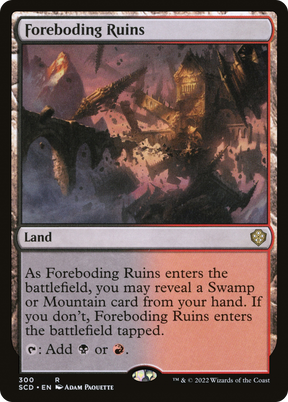 Magic: The Gathering - Foreboding Ruins - Starter Commander Decks