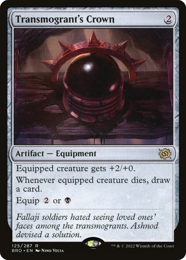 Magic: The Gathering - Transmogrant's Crown Foil - The Brothers' War