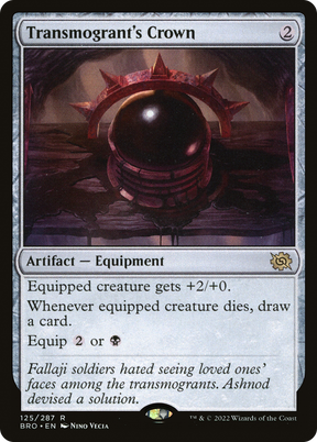 Magic: The Gathering - Transmogrant's Crown Foil - The Brothers' War