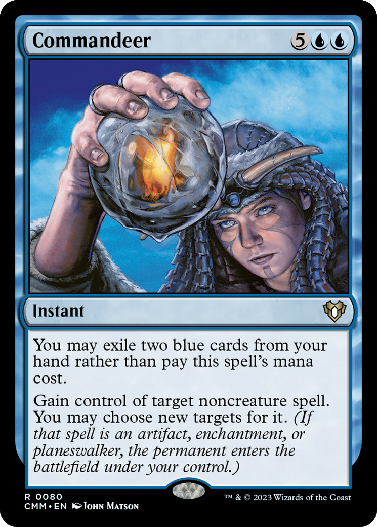 Magic: The Gathering - Commandeer - Commander Masters