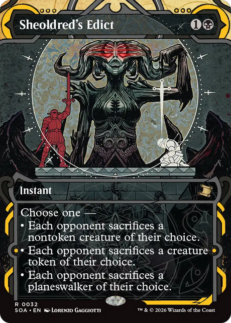 Magic: The Gathering - Sheoldred's Edict - Secrets of Strixhaven Mystical Archive