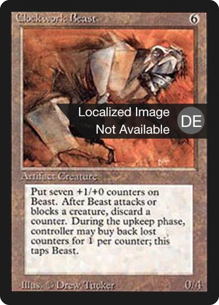 Magic: The Gathering - Mechanische Bestie - Foreign Black Border