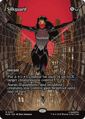 Magic: The Gathering - Silkguard Foil - Marvel Universe