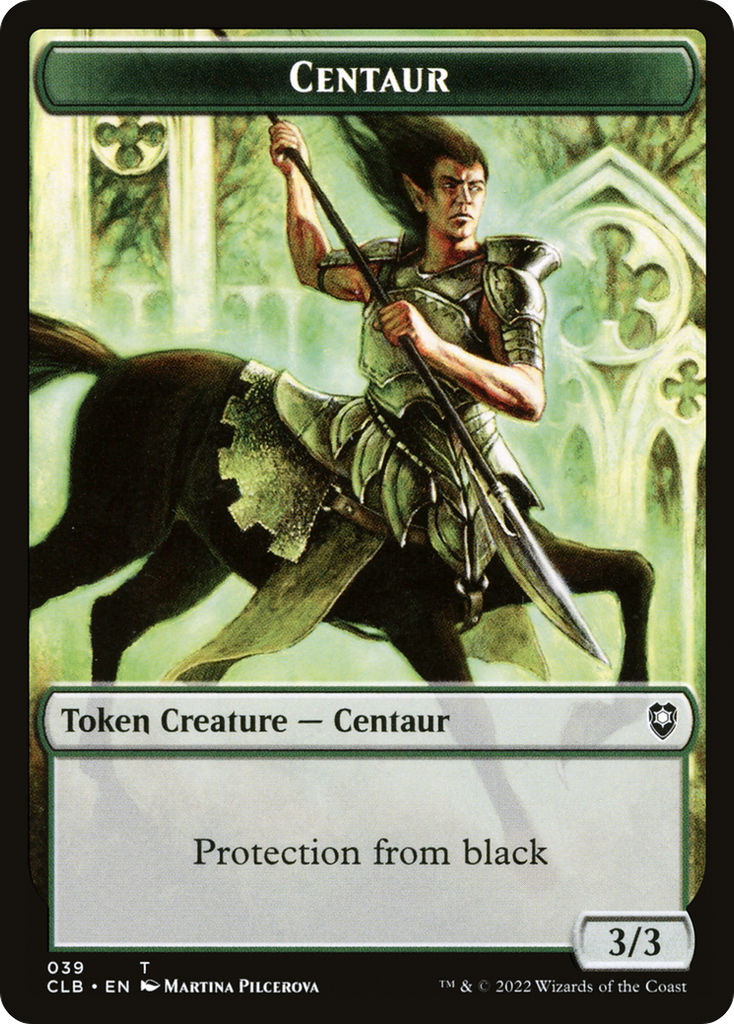 Magic: The Gathering - Centaur Token - Battle for Baldur's Gate Tokens