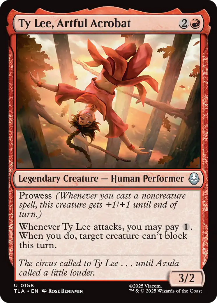 Magic: The Gathering - Ty Lee, Artful Acrobat - Avatar: The Last Airbender