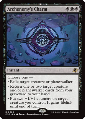 Magic: The Gathering - Archenemy's Charm - Edge of Eternities