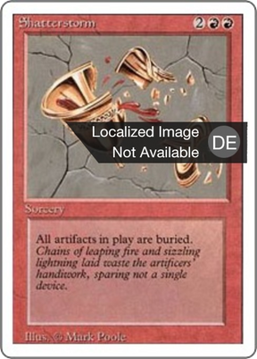 Magic: The Gathering - Zerschmetternder Sturm - Revised Edition