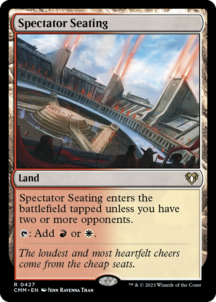 Magic: The Gathering - Spectator Seating Foil - Commander Masters