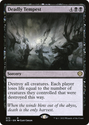 Magic: The Gathering - Deadly Tempest - Starter Commander Decks