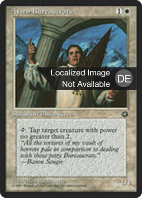 Magic: The Gathering - Aysenischer Bürokrat - Homelands