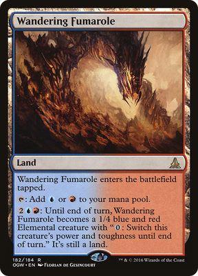 Magic: The Gathering - Wandering Fumarole Foil - Oath of the Gatewatch
