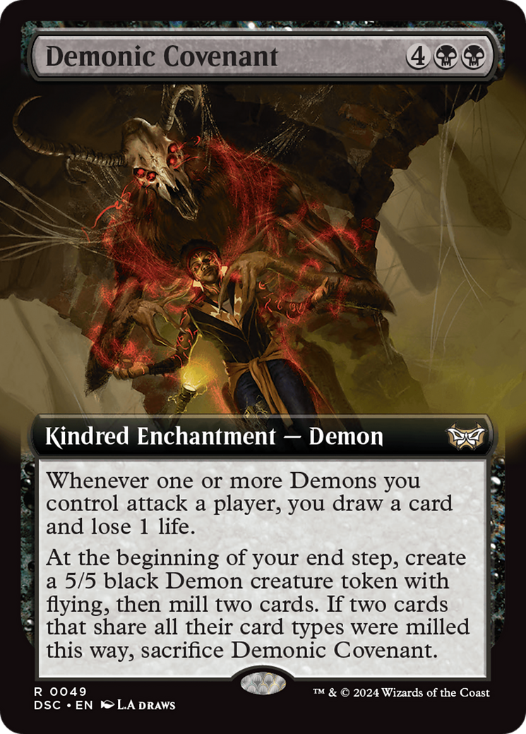 Magic: The Gathering - Demonic Covenant - Duskmourn: House of Horror Commander