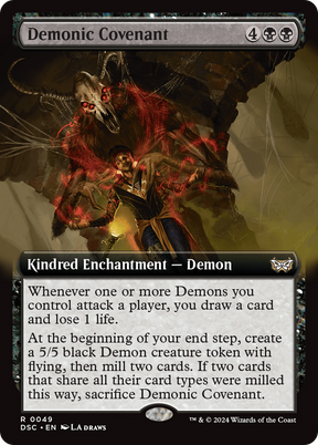 Magic: The Gathering - Demonic Covenant - Duskmourn: House of Horror Commander