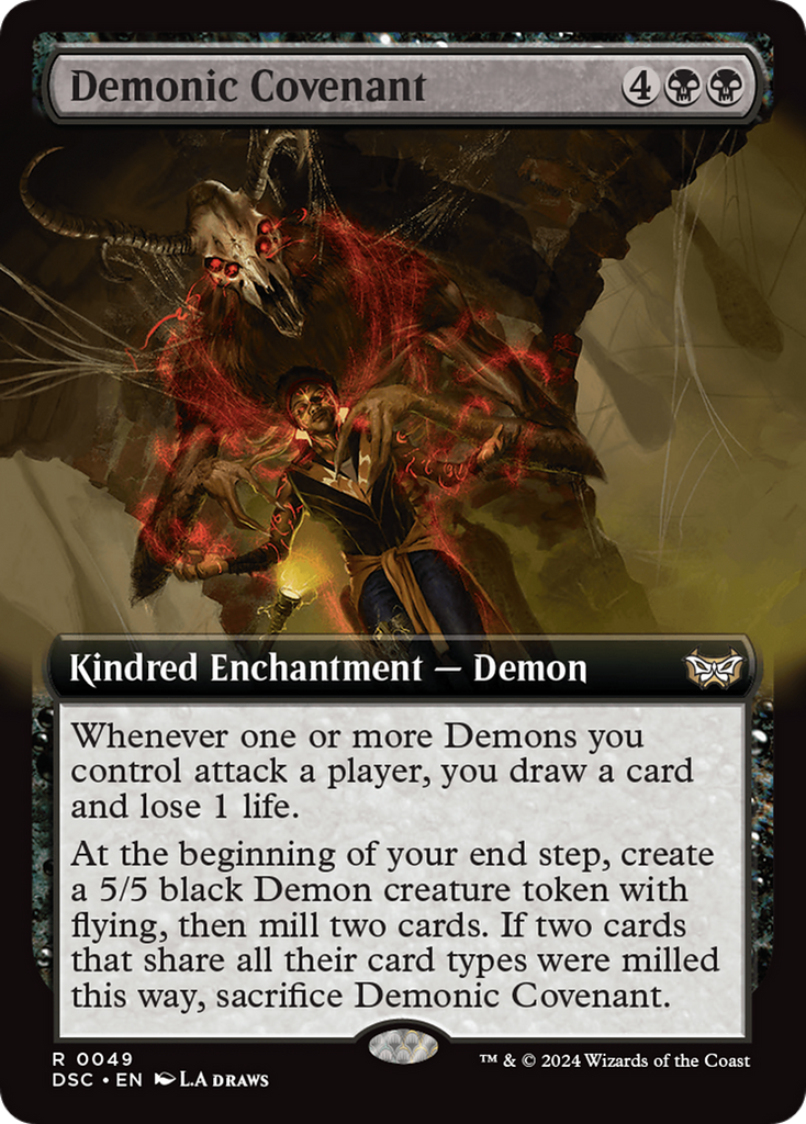 Magic: The Gathering - Demonic Covenant - Duskmourn: House of Horror Commander