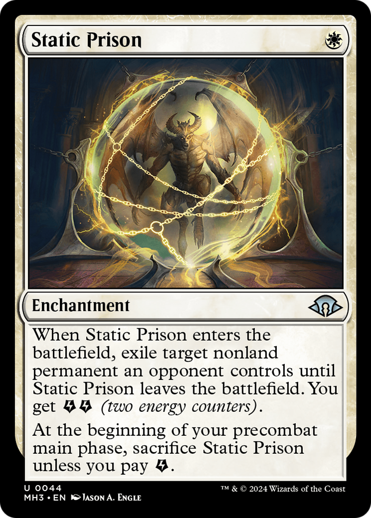Magic: The Gathering - Static Prison Foil - Modern Horizons 3