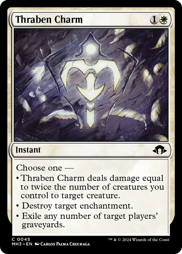 Magic: The Gathering - Thraben Charm Foil - Modern Horizons 3