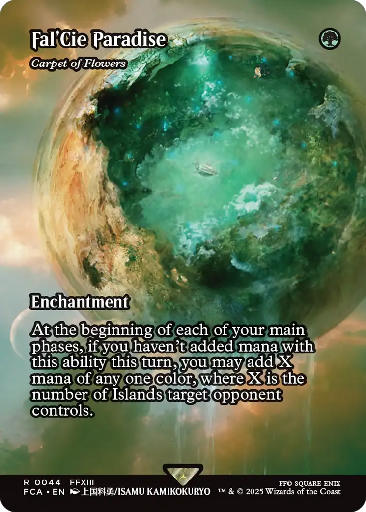 Magic: The Gathering - Carpet of Flowers - Final Fantasy: Through the Ages