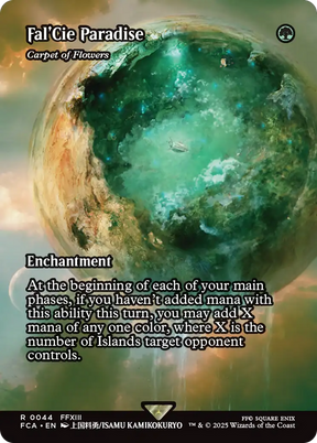 Magic: The Gathering - Carpet of Flowers - Final Fantasy: Through the Ages