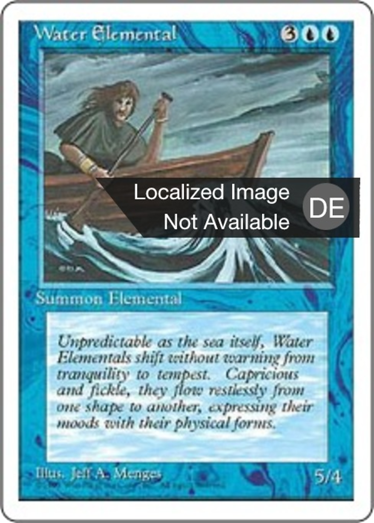 Magic: The Gathering - Wasserelementar - Fourth Edition