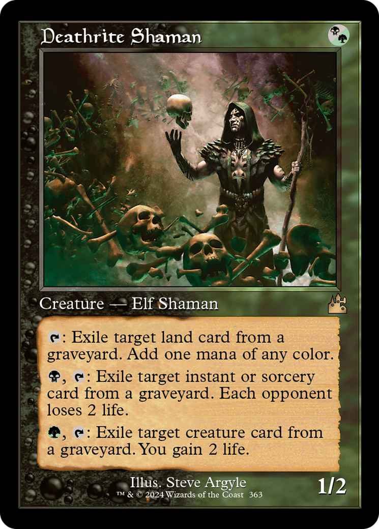 Magic: The Gathering - Deathrite Shaman Foil - Ravnica Remastered