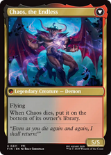 Magic: The Gathering - Garland, Knight of Cornelia // Chaos, the Endless - Final Fantasy