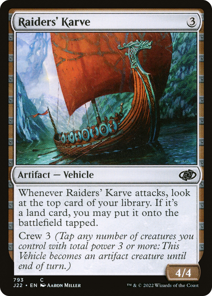 Magic: The Gathering - Raiders' Karve - Jumpstart 2022