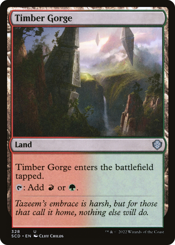 Magic: The Gathering - Timber Gorge - Starter Commander Decks