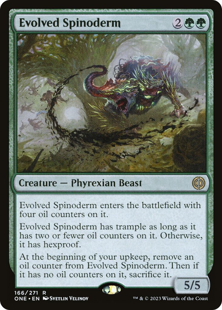 Magic: The Gathering - Evolved Spinoderm - Phyrexia: All Will Be One
