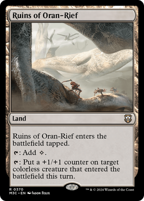 Magic: The Gathering - Ruins of Oran-Rief - Modern Horizons 3 Commander