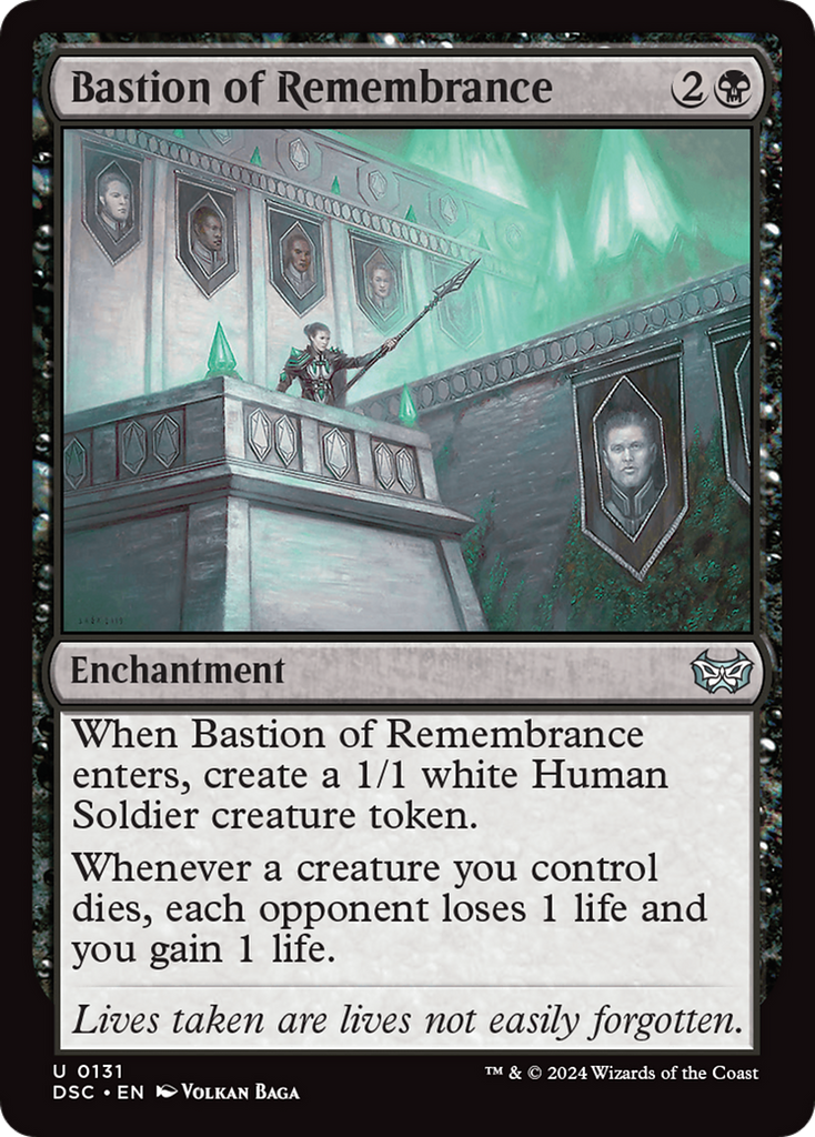 Magic: The Gathering - Bastion of Remembrance - Duskmourn: House of Horror Commander