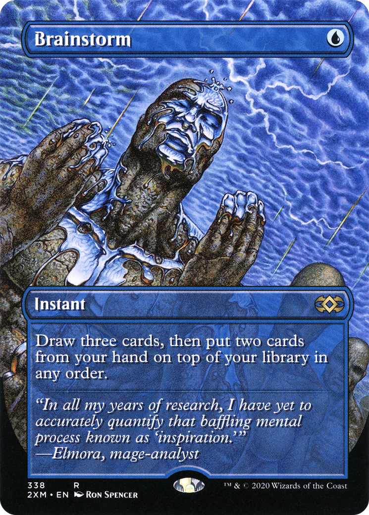 Magic: The Gathering - Brainstorm Foil - Double Masters