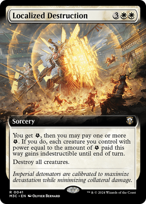 Magic: The Gathering - Localized Destruction - Modern Horizons 3 Commander