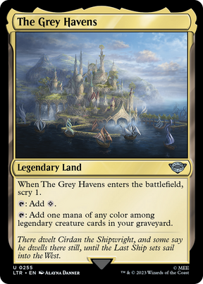 Magic: The Gathering - The Grey Havens Foil - The Lord of the Rings: Tales of Middle-earth