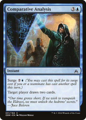Magic: The Gathering - Comparative Analysis Foil - Oath of the Gatewatch