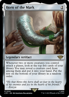 Magic: The Gathering - Horn of the Mark - The Lord of the Rings: Tales of Middle-earth