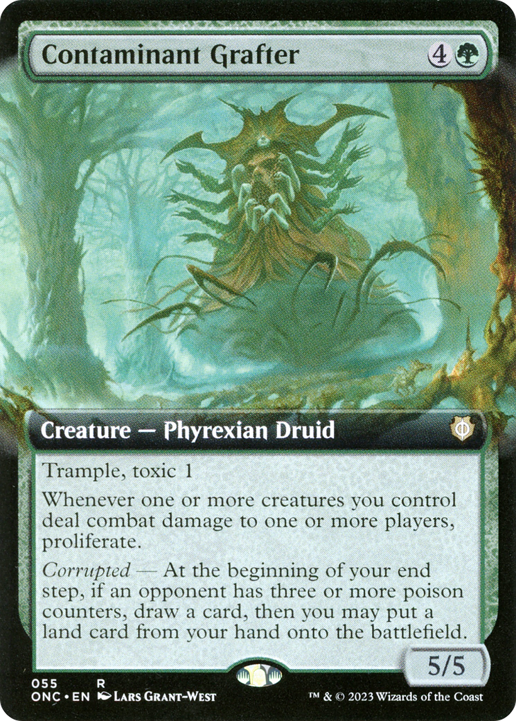 Magic: The Gathering - Contaminant Grafter Foil - Phyrexia: All Will Be One Commander