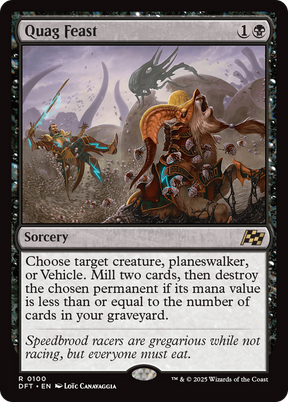 Magic: The Gathering - Quag Feast Foil - Aetherdrift