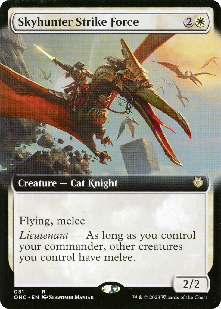 Magic: The Gathering - Skyhunter Strike Force Foil - Phyrexia: All Will Be One Commander