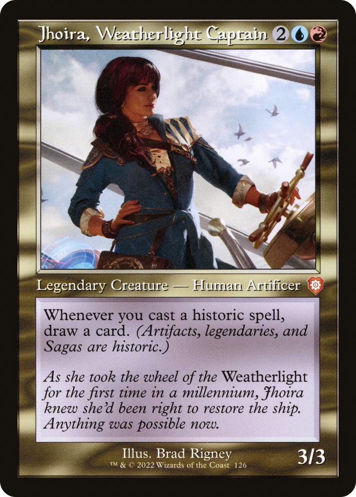 Magic: The Gathering - Jhoira, Weatherlight Captain - The Brothers' War Commander