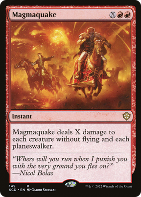 Magic: The Gathering - Magmaquake - Starter Commander Decks