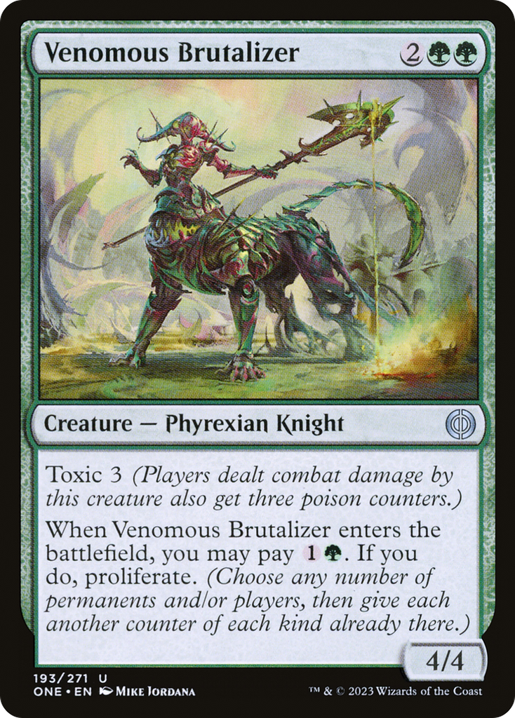Magic: The Gathering - Venomous Brutalizer - Phyrexia: All Will Be One