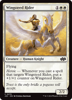 Magic: The Gathering - Wingsteed Rider - Foundations Jumpstart