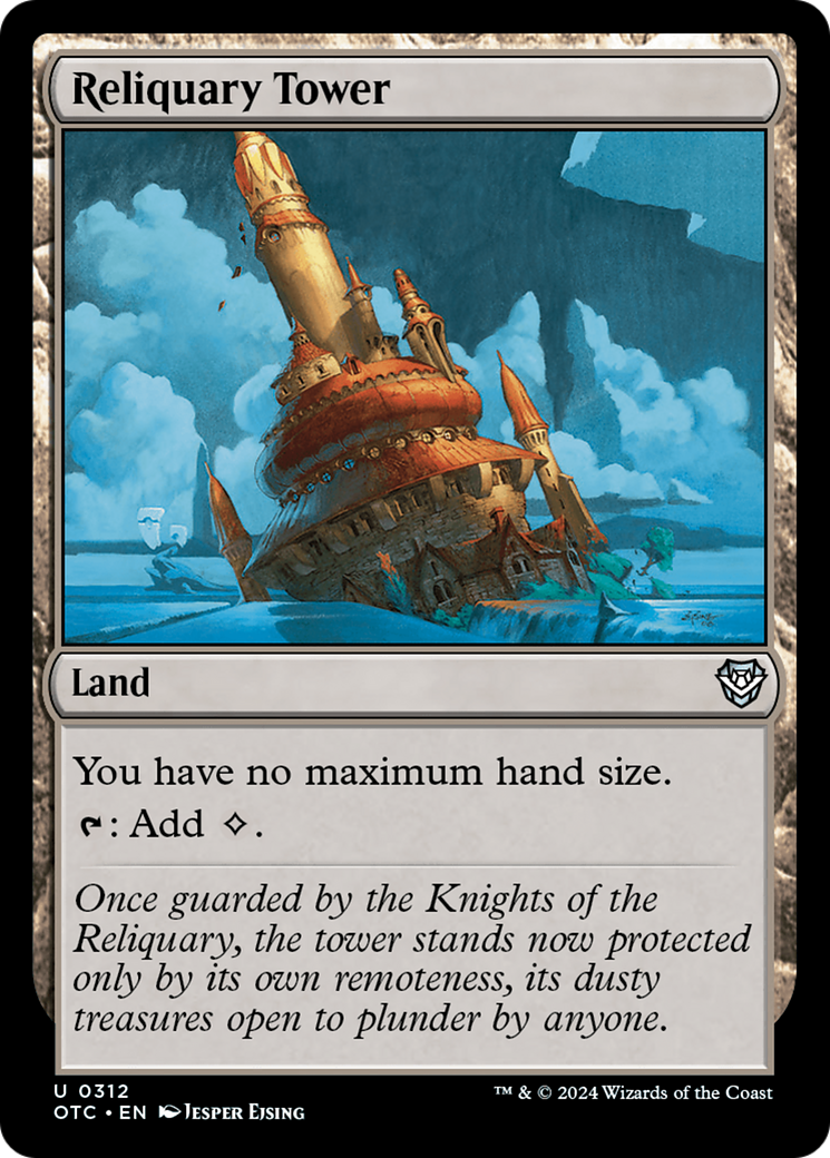 Magic: The Gathering - Reliquary Tower - Outlaws of Thunder Junction Commander