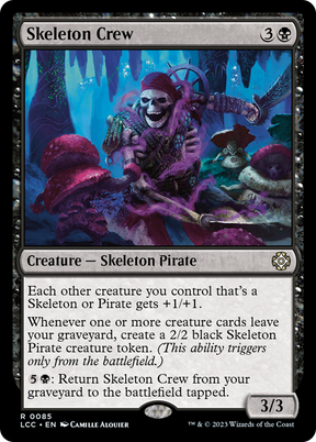 Magic: The Gathering - Skeleton Crew - The Lost Caverns of Ixalan Commander