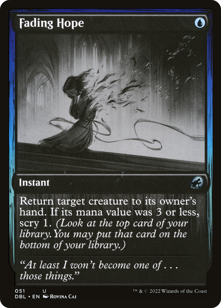 Magic: The Gathering - Fading Hope - Innistrad: Double Feature