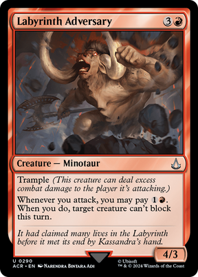 Magic: The Gathering - Labyrinth Adversary - Assassin's Creed