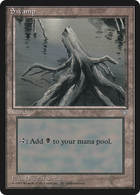 Magic: The Gathering - Swamp - Ice Age